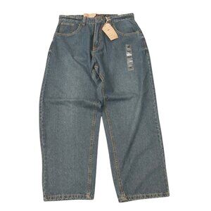 Ring of Fire Men’s Blue Jeans - W34 x L30, Droopy Drop Crotch, NWT
